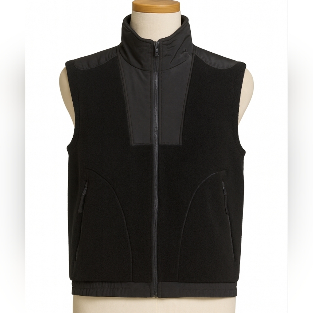 Orvis Men's Vest Sherpa Fleece Black Size Large